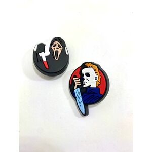 Michael Myers, Scream, horror, film, Shoe Charms collectible lot of  2